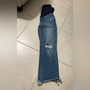 Pinkblush maternity boyfriend cut pants